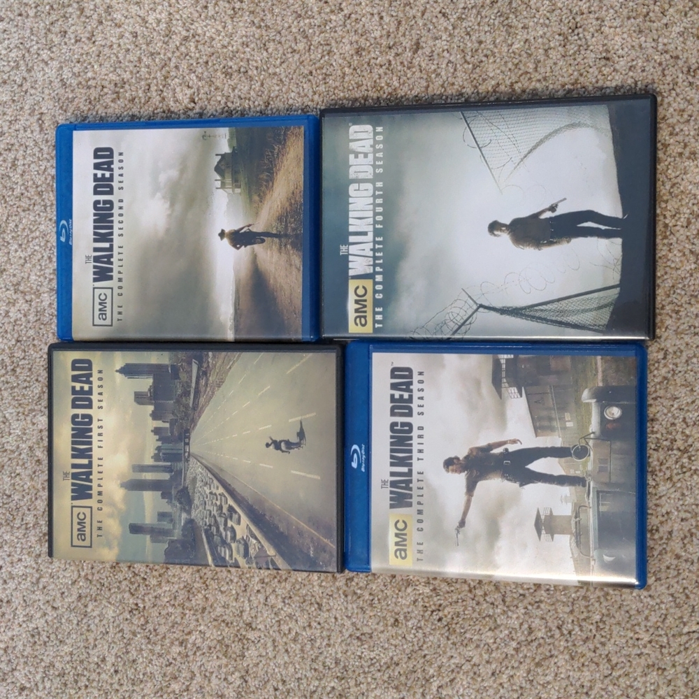 The Walking Dead Seasons 1-4